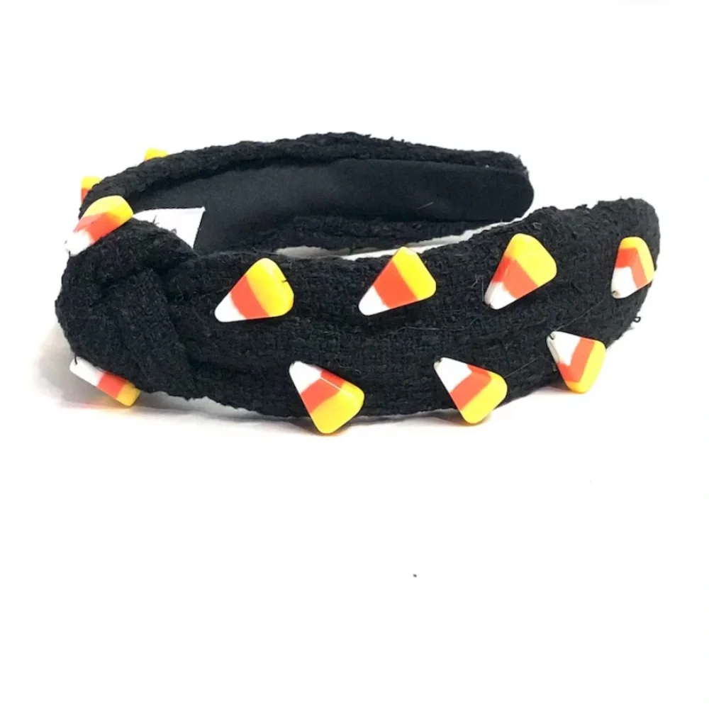 NWT ⚜️🖤⚜️ PIPER K Halloween Candy Corn Headband